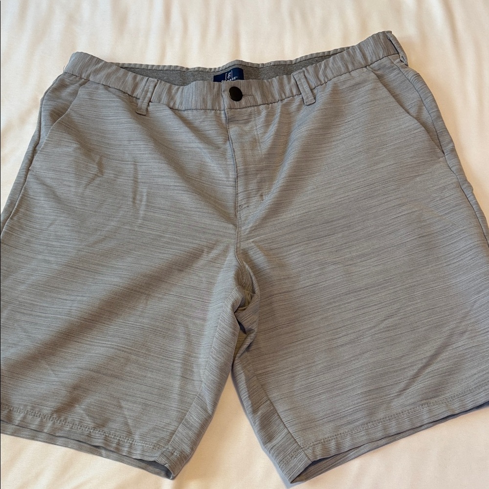 George Light Gray Men's Flat Front Shorts